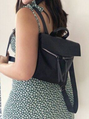 Botkier New York Trigger mini backpack black women's